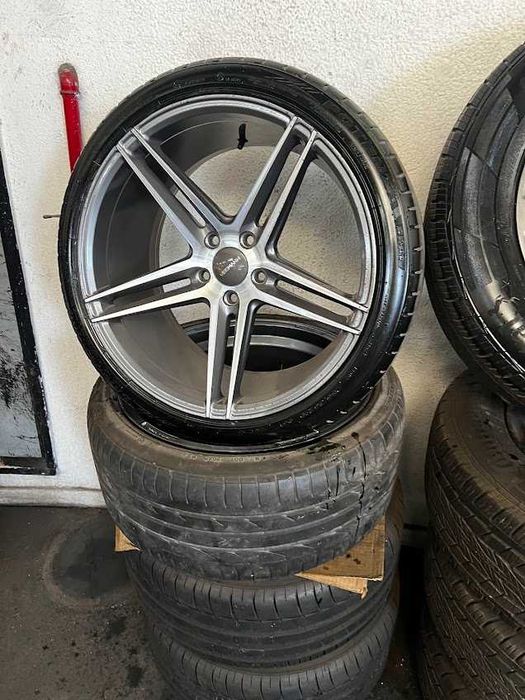 JANTES VEEMAN 19 5X112 COM PNEUS NOVOS