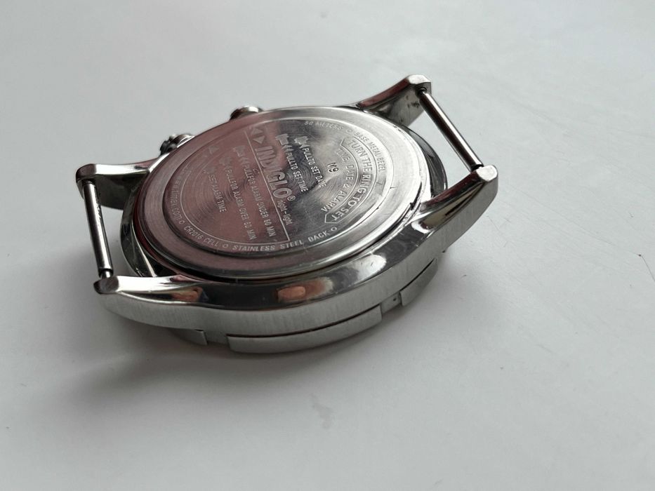 Вінтажний годинник Timex Expedition Alarm Compass indiglo — M9.