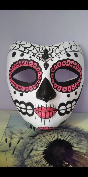 Maska karnawałowa (na Halloween) sugar skull