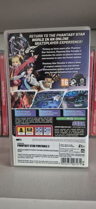 PSP Phantasy Star Portable 2