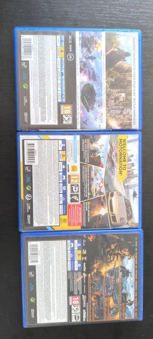 The crew 2/Call of duty black ops 4/Star wars battlefront PlayStation 4