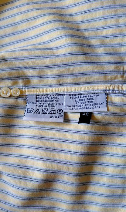 Ralph Lauren piękna męska koszula w paski
