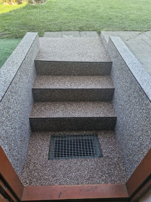 Kamiemny dywan na taras, balkon lub schody