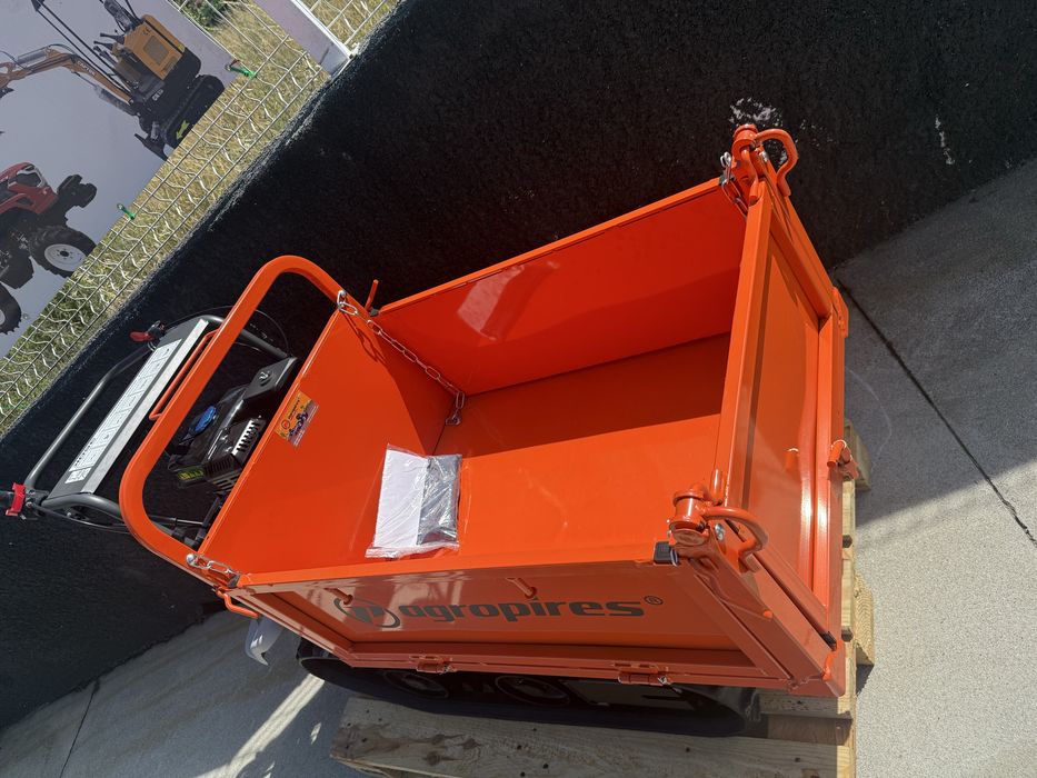 Mini dumper lagartas 350 kg