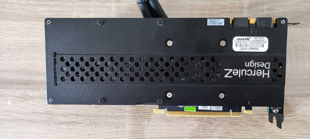Placa gráfica Inno3D iChill GTX 1080 8GB Black Edition