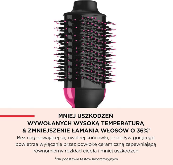 Suszarka do włosów Revlon One-Step Volumizer szczotka prostująca 2w1