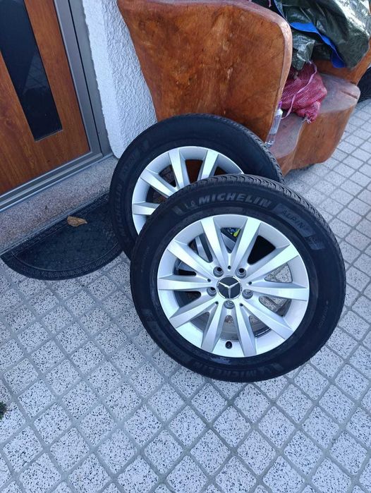 4 Jantes Mercedes 16" com pneus