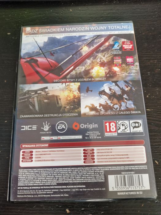 Gra komputerowa PC - Batllefield 1
