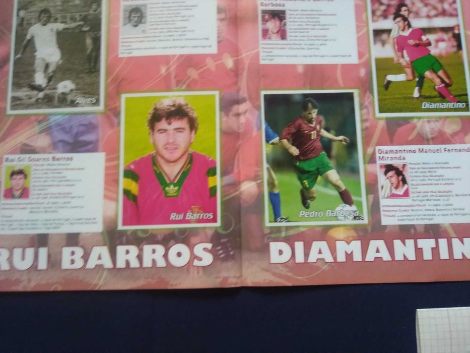 Álbum de Glórias da Seleção - coleção completa