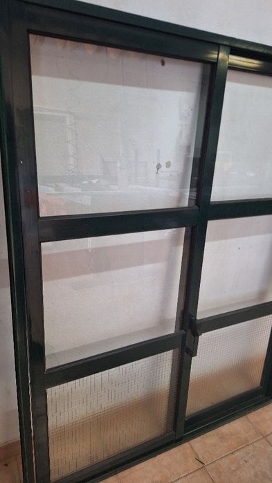 Janelas e porta de aluminio