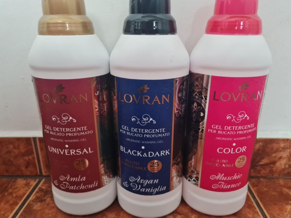 Lovran włoski żel do prania MIX 3 x 1L