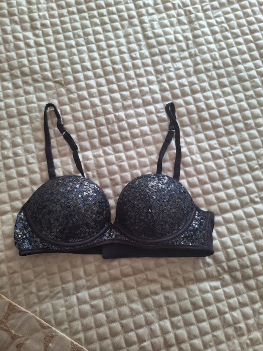 Biustonosz damski H&M cekiny 75A/34A