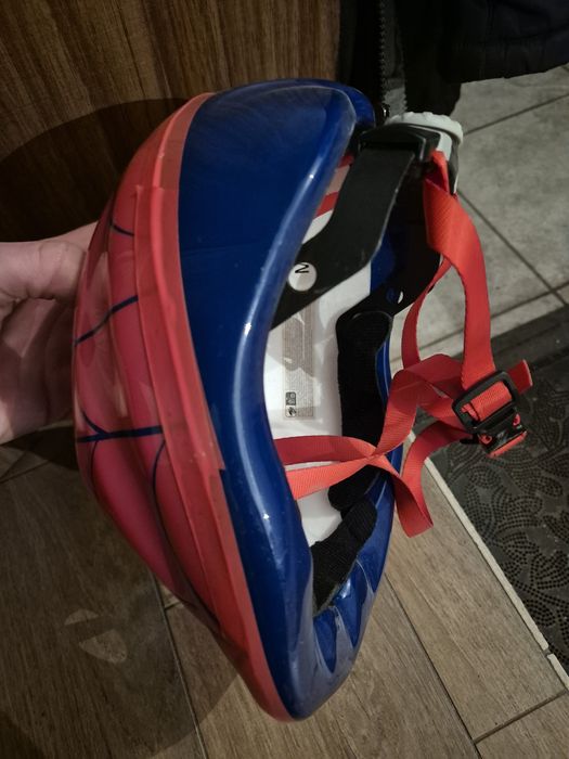 Kask rower rolki Spiderman