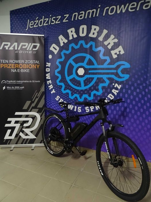 Rower elektryczny konwersja Storm Trial 2,0