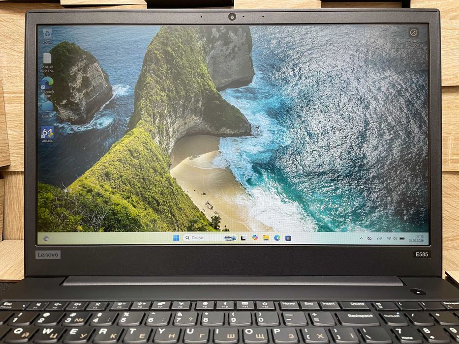 №5578 Ноутбук Lenovo ThinkPad E585 FHD IPS 15.6"/AMD Ryzen 5 2500U/RAM8Gb/SSD512Gb
