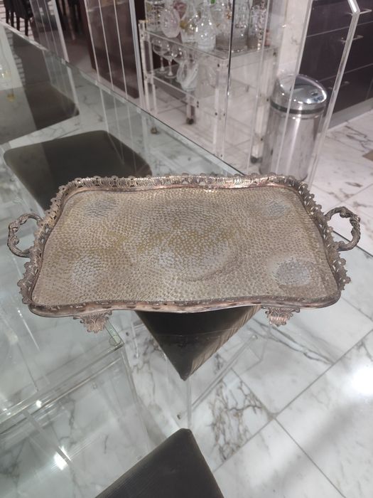 Serviço de chá e café completo estilo D.Joao V ,em cobre martelado