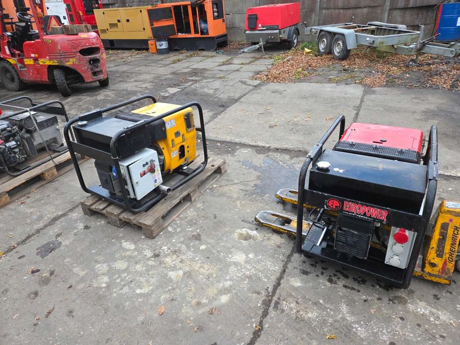 Генератор, електрогенераторна установка Europower EPSP10000TDE, 10kva