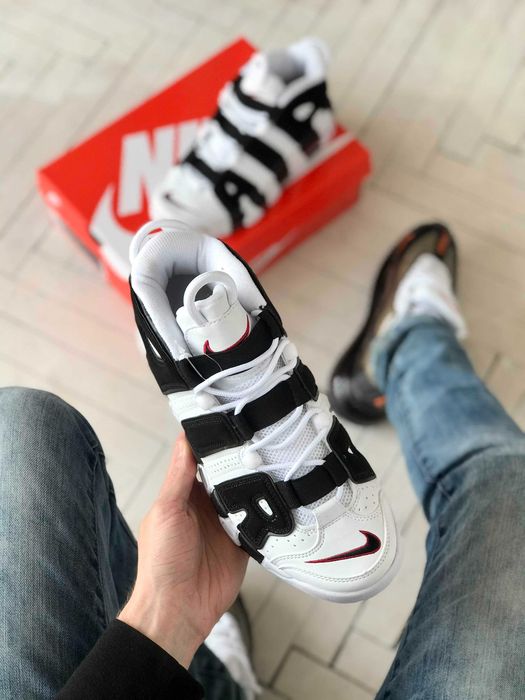 !SALE! Nike Air More Uptempo White Black 36 37 38 39 40 41 42 43 44 45