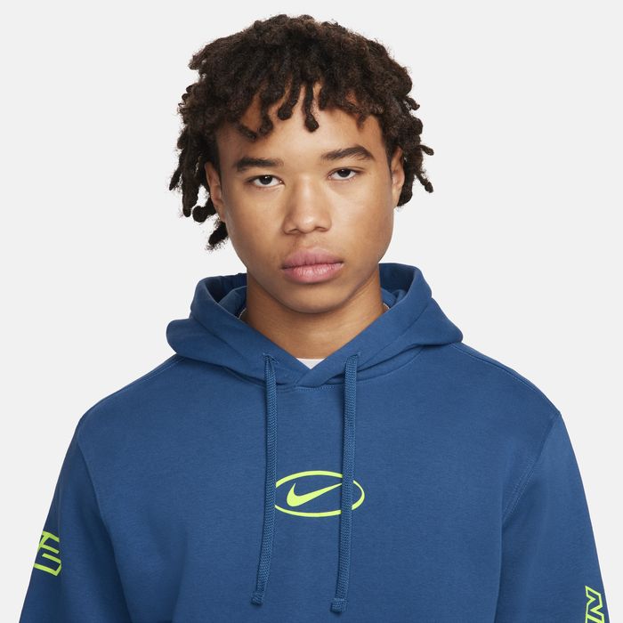 Оригінал! Худі Nike Sportwear (синє) (L) Нове з бірками!