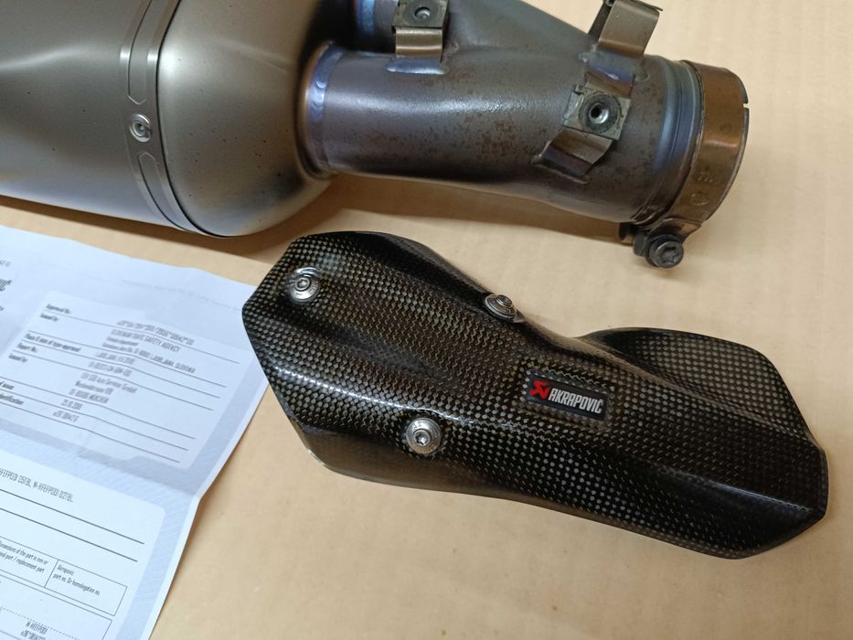 Ponteira Akrapovic BMW R1250 GS GSA Adventure - como NOVA