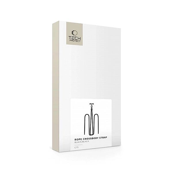 Smycz Tech-Protect C7S Rope Crossbody Strap - czarne