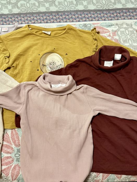 Lote 6 tshirts da Zara tamanho 3/4 anos