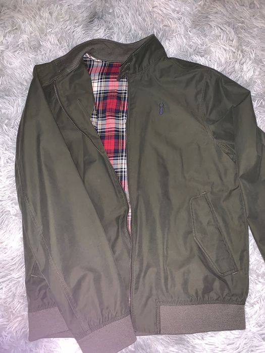 Куртка next з червоною підкладкою