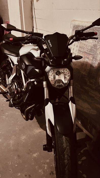 Mota Yamaha MT 07