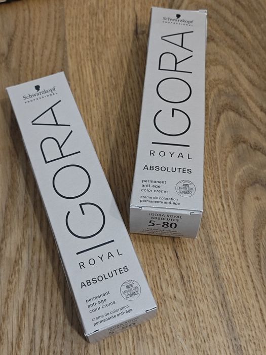 Schwarzkopf Igora Royal Absolutes 5-80 90ml (1,5 opakowania)