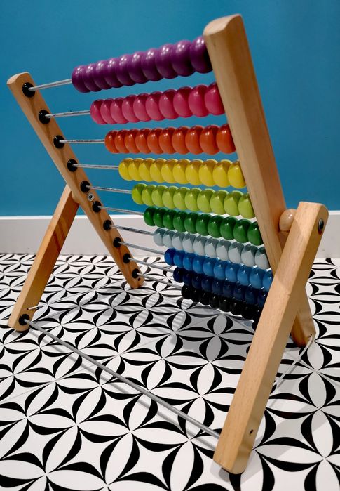 Liczydło IKEA_drewniane