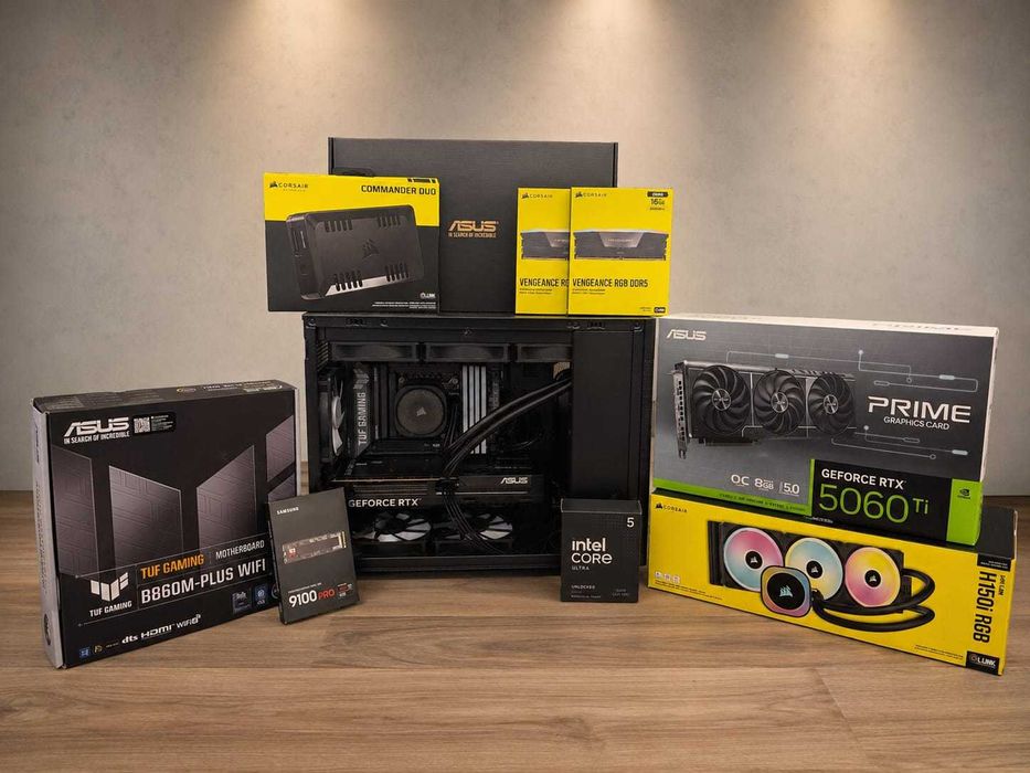 Gaming PC Intel Core Ultra 5 245KF | RTX 5060 Ti | 32GB DDR5 | 1TB SSD