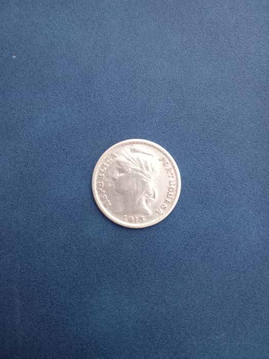 Moeda 20 Centavos PRATA - 1913