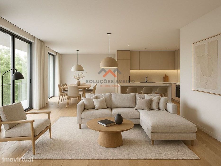 Apartamento T2 no Último Piso | Varanda, Arrumos e Lugar de Garagem... — Esgueira, Aveiro