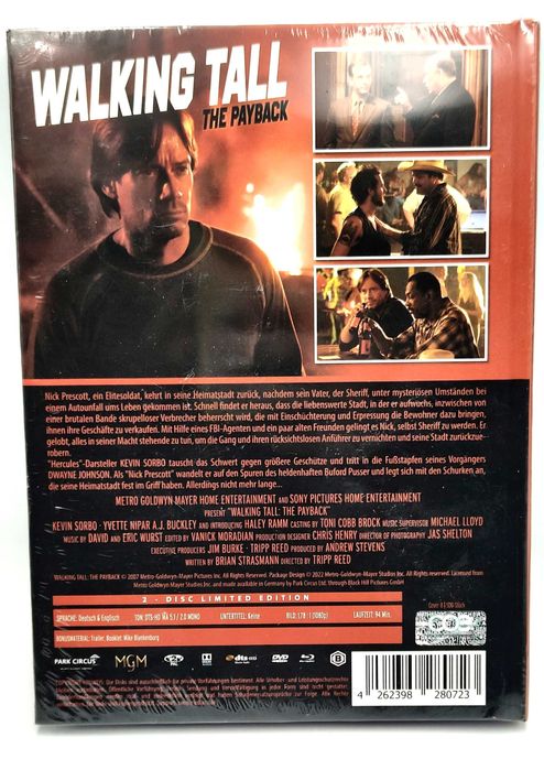 Film Walking Tall: The Payback | Limitowany Mediabook 2-Disc | Nowy w Folii
