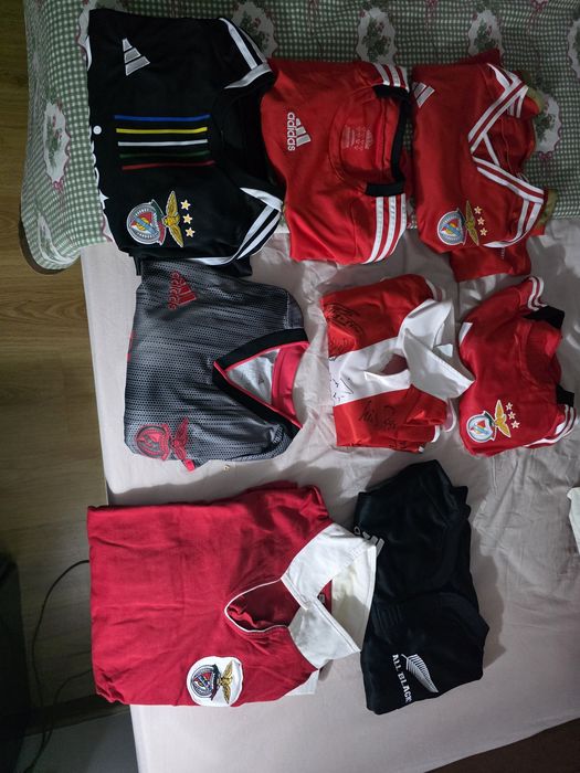 Vendo camisolas de clubes e da selecção
