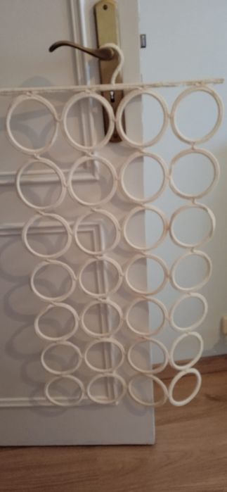 Cabide multiusos branco/creme