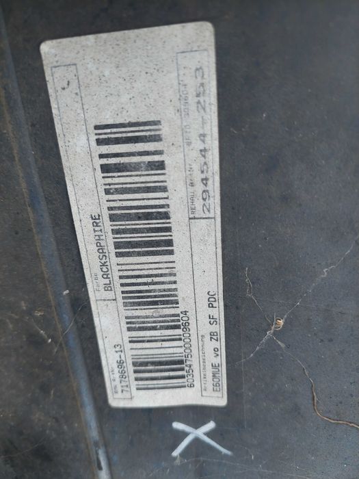 para choques frt bmw vseri 5 e60/e61