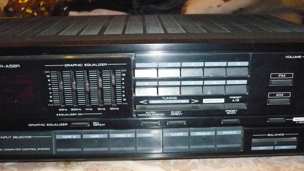 Amplificador - Recetor - Rádio Kenwood KR-A56R