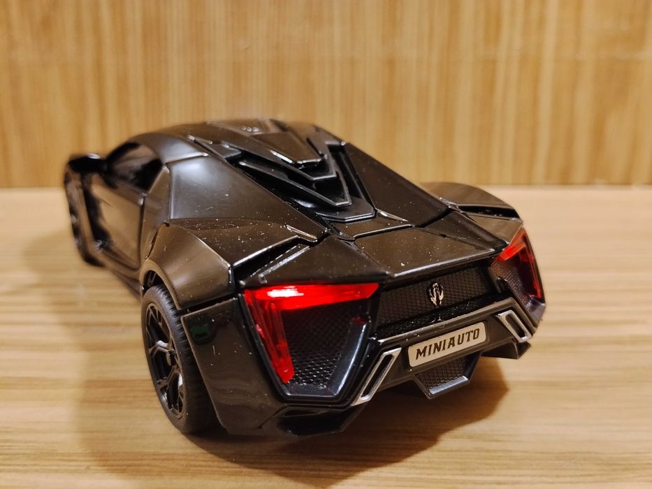 Модель Lykan Hypersport 1:32 Автоэксперт Металл свет звук инер машинка