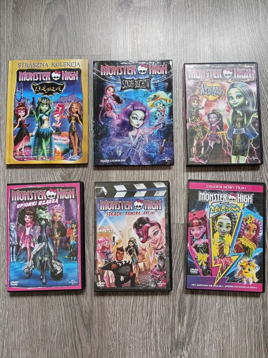 Płyty DVD monster high