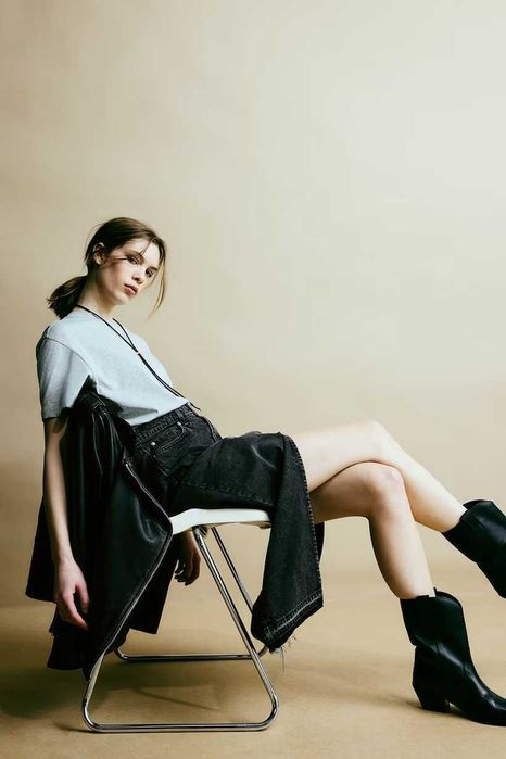 Джинсова спідниця від Н&М, L, Xl