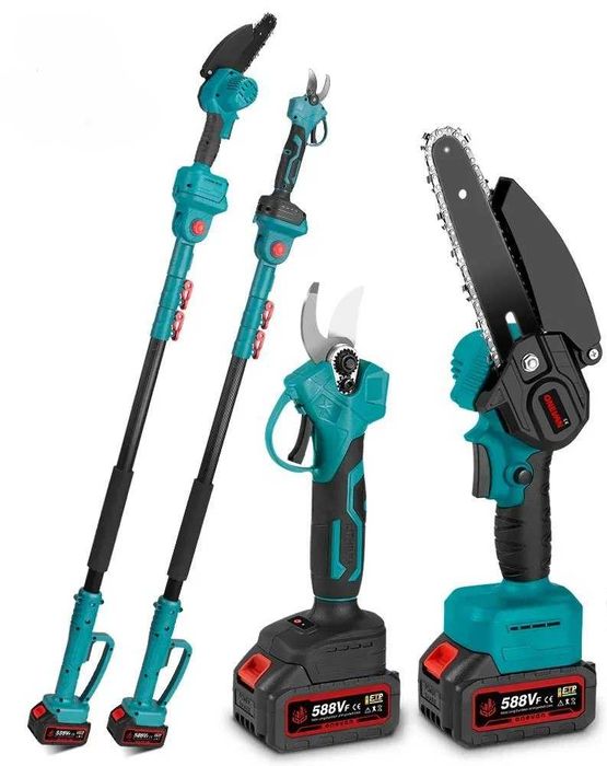 KIT de Poda com extensor 2x Baterias