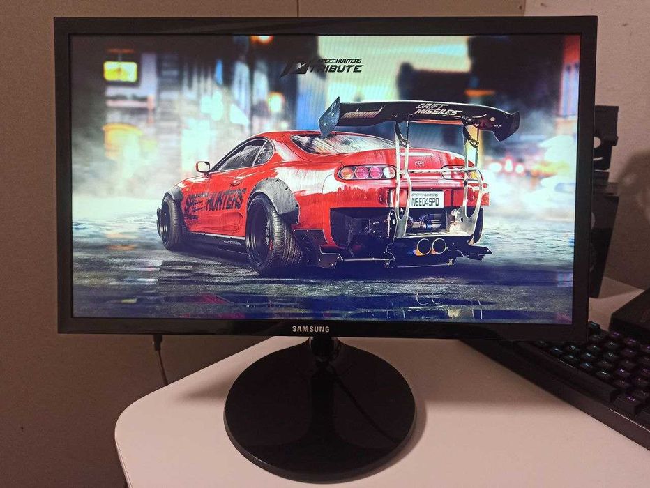 Монитор 22" Samsung S22F350 Slim Full HD HDMI (2020 год) + Кабель