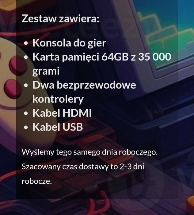 Retro gra 35 tysięcy gier gwarancja !