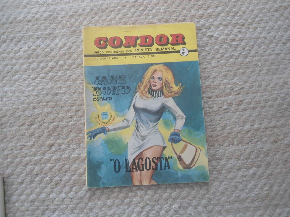BD Condor Amarelo (anos 70 e 80)