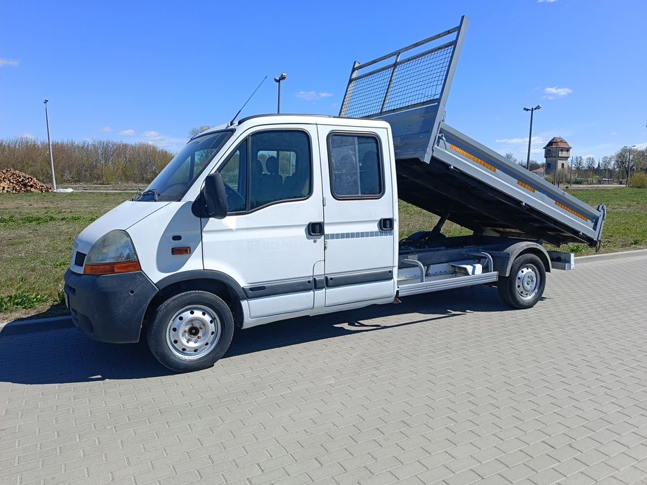 Renault Master 2, 5 CDTI Wywrotka 7 osobowy Brygadówka
