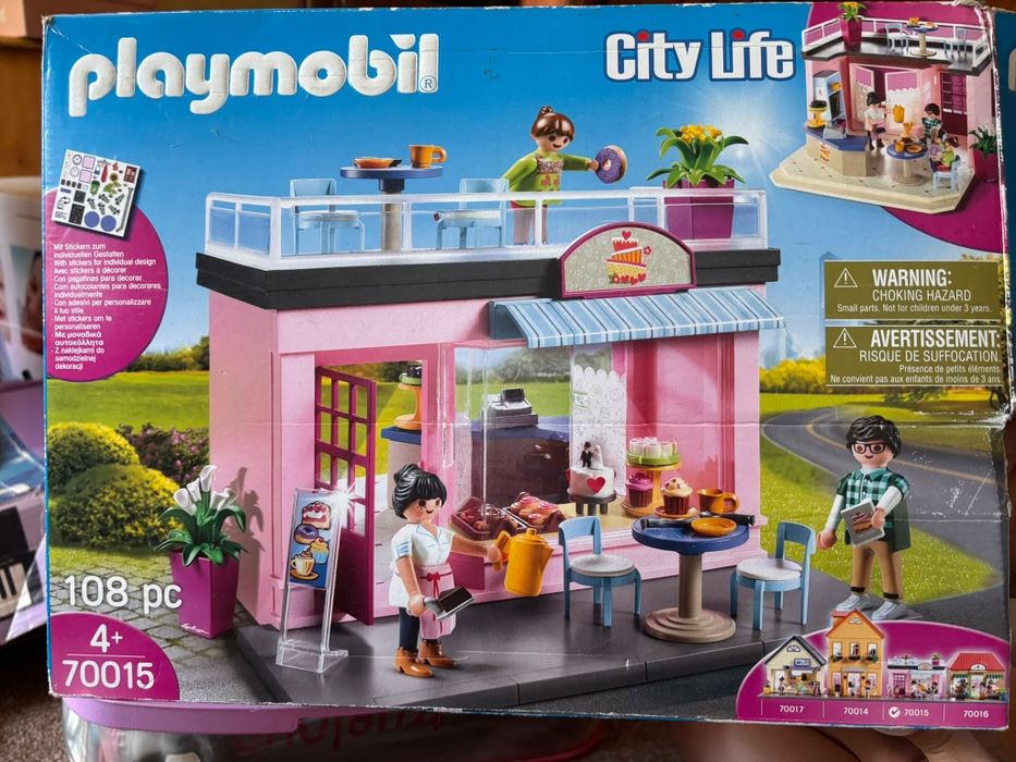 Playmobil w city life kawiarnia