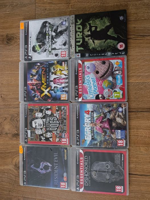 Sprzedam kolekcję Gier PlayStation 3 PS3