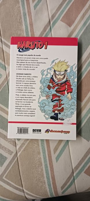 Vendo Mangá Naruto v.1