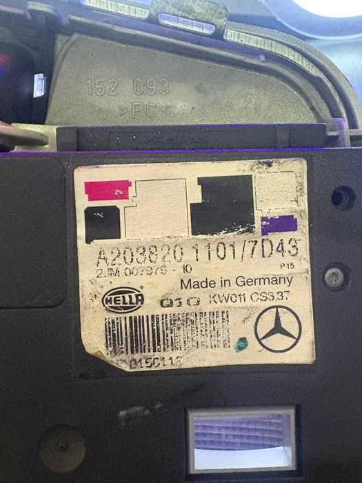 PLAFONIER Mercedes W203 REF: A203820